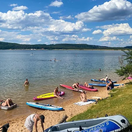 펜션 Waldcamping Am Brombachsee